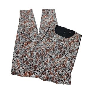 Sister Jane Jumpsuit with Multicolor Paisley Print